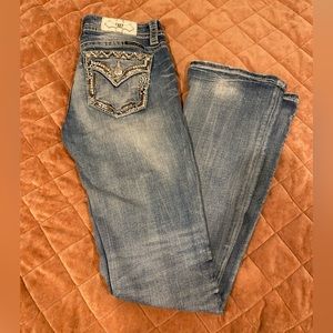 Miss Me mid rise boot cut jeans